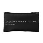 the hammer and sickle  Cosmetic Bag
