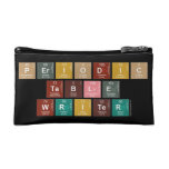 Periodic
 Table
 Writer  Cosmetic Bag