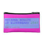 Rhianna hollis 10 elderberry  Cosmetic Bag
