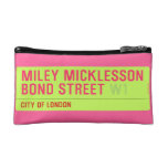 miley micklesson bond street  Cosmetic Bag