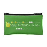 Yeah!!! It's July again. Durotym 13th is clicking    
    Happy birthday in ad..  Cosmetic Bag
