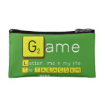 Game
 Letter  me n my life
 Tile TABASSUM  Cosmetic Bag