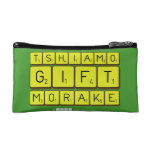 TSHIAMO
 GIFT
 MORAKE  Cosmetic Bag