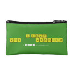 I LOVE YOU           NJABULO  Cosmetic Bag
