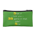What if
 i told you -
 NO game in that
 side?
 Wow  Cosmetic Bag