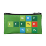 Game
 Letter
 Tiles  Cosmetic Bag