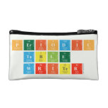 Periodic
 Table
 Writer  Cosmetic Bag