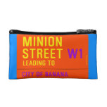 Minion Street  Cosmetic Bag