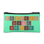 Periodic
 Table
 Writer  Cosmetic Bag