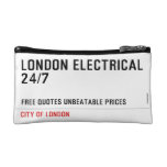 London electrical  24/7    Cosmetic Bag