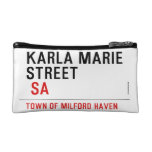 Karla marie STREET   Cosmetic Bag