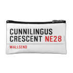 Cunnilingus  crescent  Cosmetic Bag