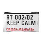 RT 002/02 KEEP CALM  Cosmetic Bag