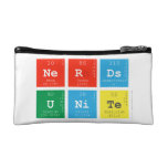 Nerds
 Unite  Cosmetic Bag