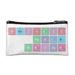 Periodic
 Table
 Writer  Cosmetic Bag