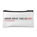 LONDON SOKAK TABELASI  Cosmetic Bag
