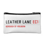 Leather Lane  Cosmetic Bag