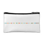 es mejor no tener cosas que tener cosas y no tener con quien compartirlas  Cosmetic Bag