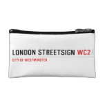 london streetsign  Cosmetic Bag