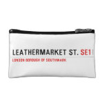 leathermarket St.  Cosmetic Bag