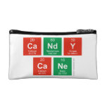 candy
 cane  Cosmetic Bag