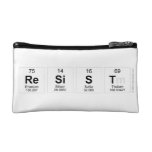 resist  Cosmetic Bag