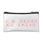 I'm having
 my period  Cosmetic Bag