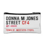 Donna M Jones STREET  Cosmetic Bag