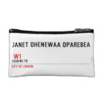 JANET OHENEWAA OPAREBEA     Cosmetic Bag