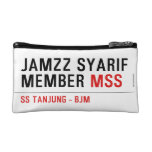 Jamzz Syarif Member  Cosmetic Bag