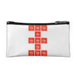 HeHeHe
          He
 HeHeHe
 He
 HeHeHe  Cosmetic Bag