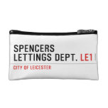 Spencers Lettings Dept.  Cosmetic Bag
