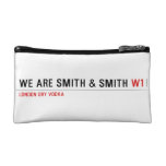 We are Smith & Smith  Cosmetic Bag