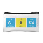 ABCD  Cosmetic Bag