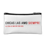 Chicas las amo  Cosmetic Bag