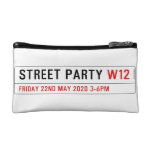 Street Party  Cosmetic Bag