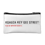 Kgauza Key Gee Street  Cosmetic Bag