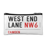 West End  Lane  Cosmetic Bag