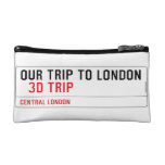 our trip to London    Cosmetic Bag