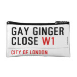 GAY GINGER CLOSE  Cosmetic Bag