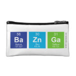 BaZnGa  Cosmetic Bag