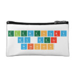 Elementary
 my dear
 Watson  Cosmetic Bag