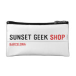 SUNSET GEEK  Cosmetic Bag