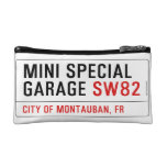 MINI SPECIAL GARAGE  Cosmetic Bag