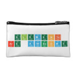Elements
 are awesome  Cosmetic Bag