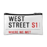 West Street  Cosmetic Bag