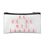 we 
 are the
 best 
 solution  Cosmetic Bag