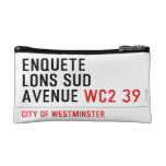 enquete  lons sud  avenue  Cosmetic Bag