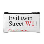 Evil twin Street  Cosmetic Bag