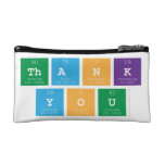 Thank
  You  Cosmetic Bag